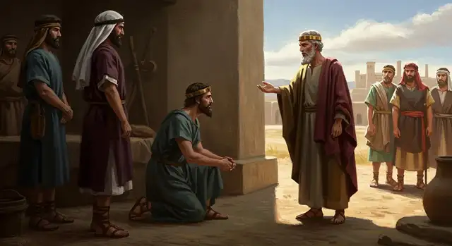1Samuel 15 Hebraico com Áudio e ARC