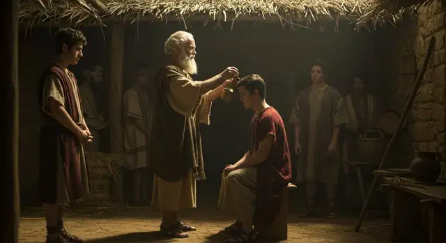 1Samuel 9 Hebraico com Áudio e ARC