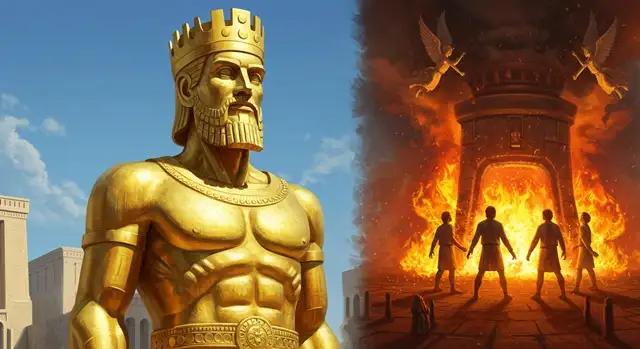 Daniel 3 Hebraico com Áudio e ARC