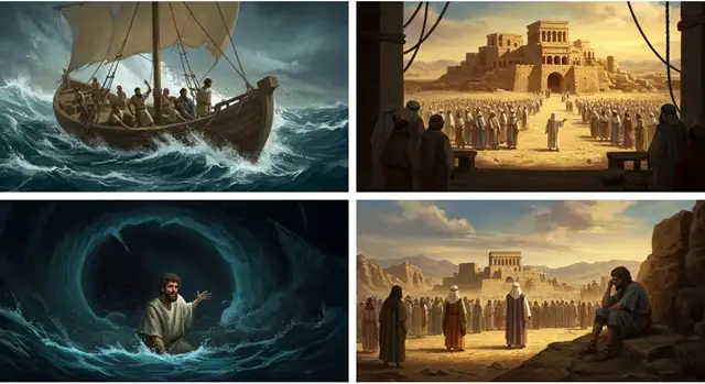 Jonas 1 Hebraico com Áudio