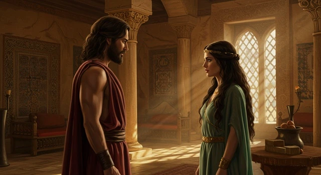 Juízes 14 Hebraico com Áudio e ARC