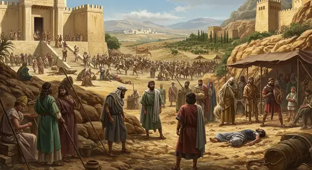 2Samuel 21 Hebraico com Áudio e ARC