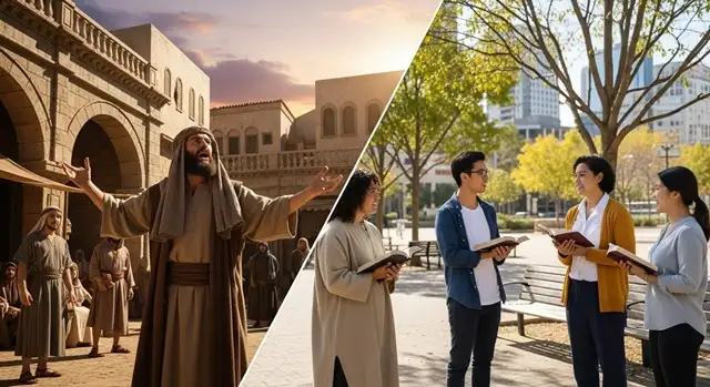 Leia mais sobre o artigo Pregações da Bíblia e as de Hoje: Arrependimento x Jesus te Ama