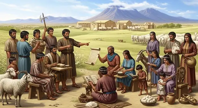 1Crônicas 10 Hebraico com áudio e ARC