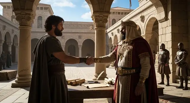 1Crônicas 14 Hebraico com áudio e ARC