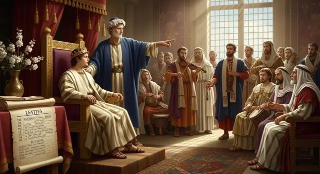 1Crônicas 24 Hebraico com áudio e ARC