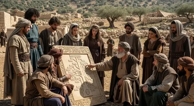 1Crônicas 5 Hebraico com áudio e ARC