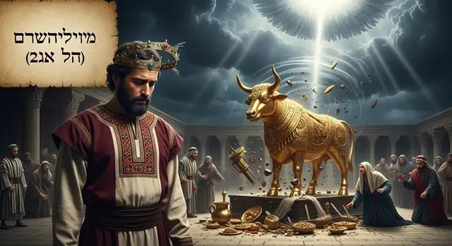 2Crônicas 12 Hebraico com áudio e ARC