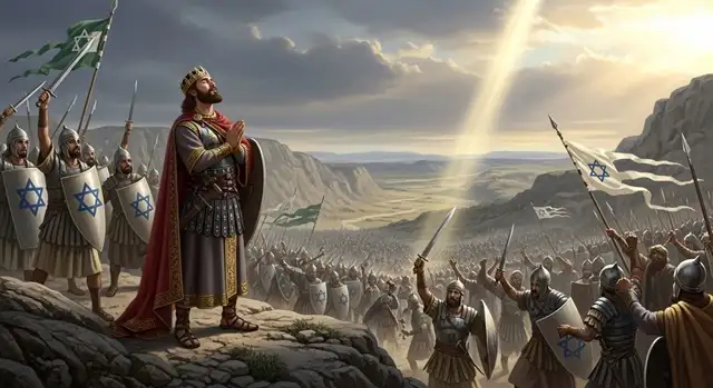 2Crônicas 20 Hebraico com áudio e ARC