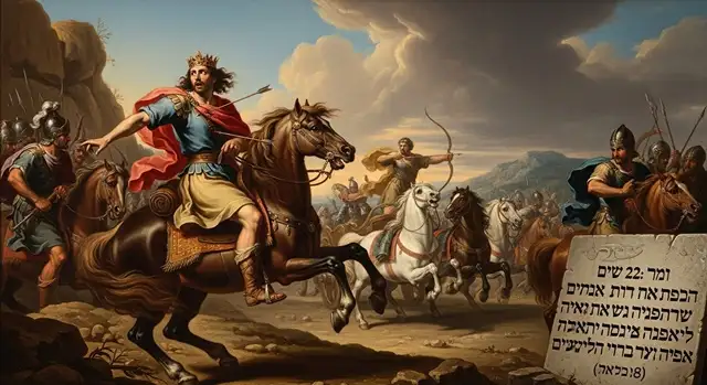 2Crônicas 22 Hebraico com áudio e ARC