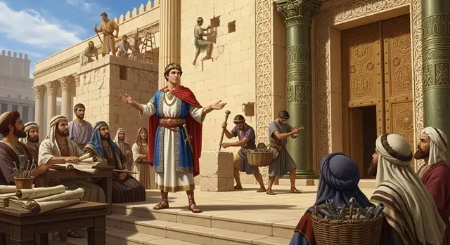 2Crônicas 24 Hebraico com áudio e ARC