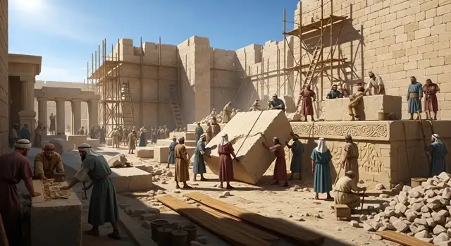 2Crônicas 3 Hebraico com áudio e ARC