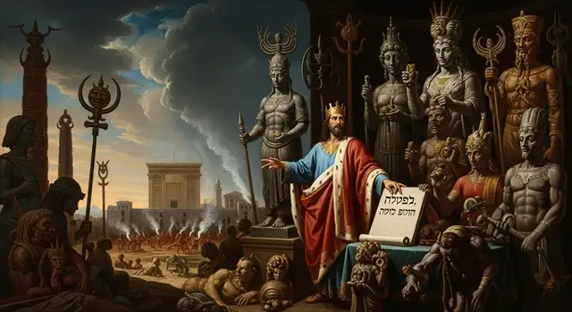 2Crônicas 33 Hebraico com áudio e ARC