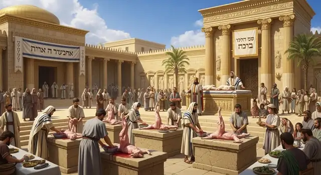 2Crônicas 35 Hebraico com áudio e ARC