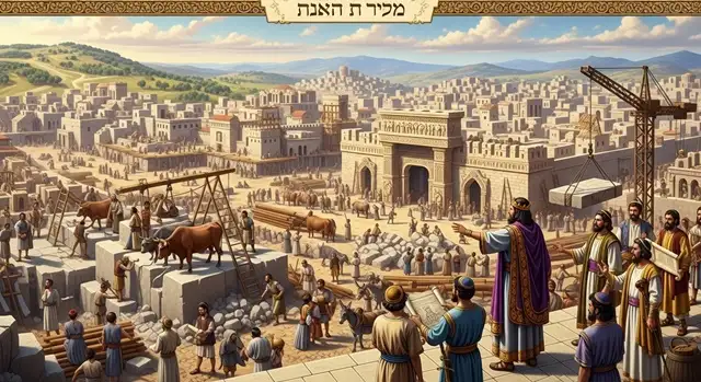 2Crônicas 8 Hebraico com áudio e ARC