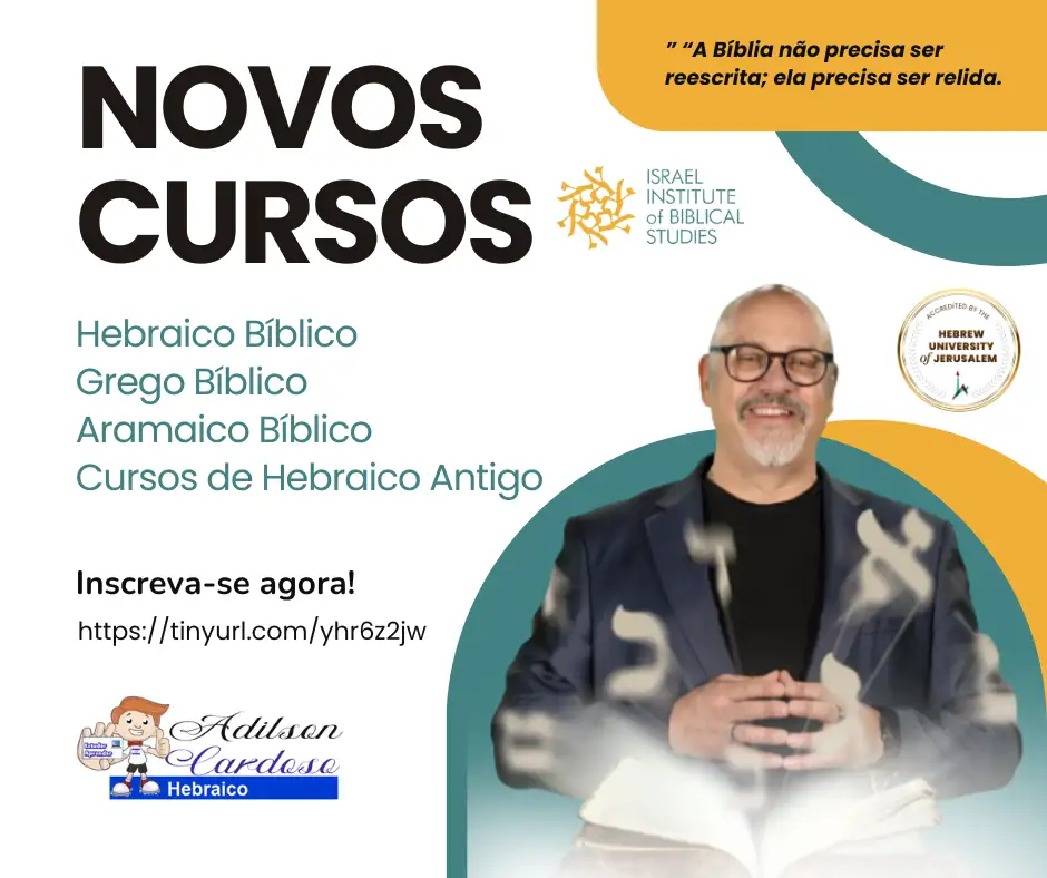 Curso de Hebraico Adilson Cardoso